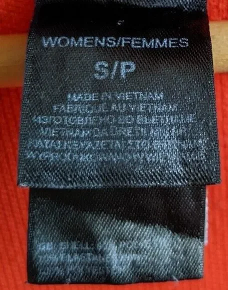 Ladies The North Face Orange Jacket Size Small S 8 10 Lightweight Bright *Faulty - Picture 6 of 16